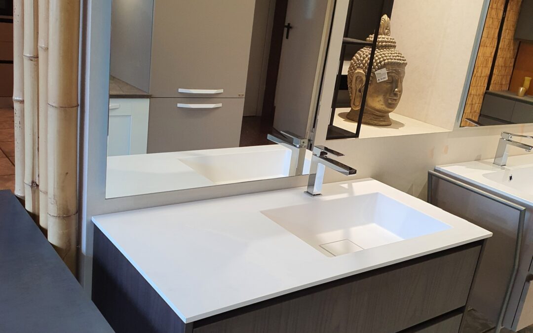 COMPOSIZIONE BAGNO L.130 CM