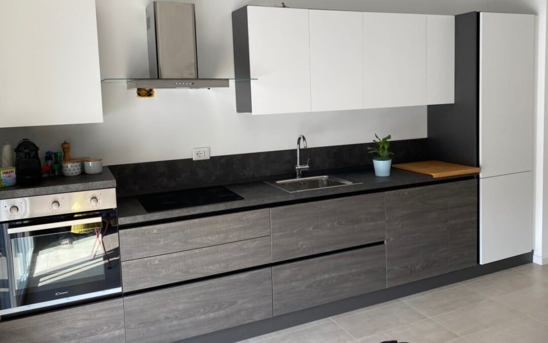 Cucina 400 cm completa di elettrodomestici